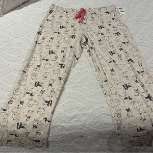 Brand new pj bottoms - cute pattern size large